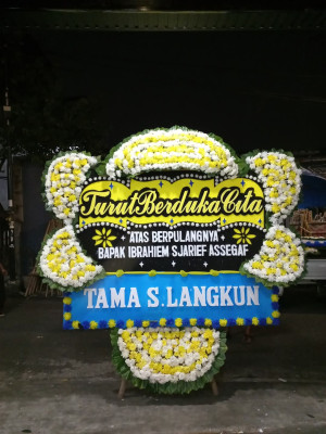 Papan Bunga Duka di Kaway Xvi