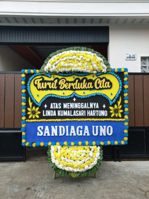 Papan Bunga Duka di Kaway Xvi