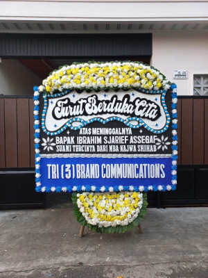 Papan Bunga Duka di Kaway Xvi